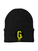 Black Beanie G logo